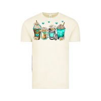 Vintage Arctic daisy coffee cups Vintage Tee - Zillion Design Studio