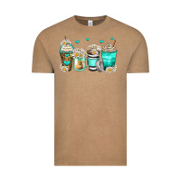 Vintage Coffee daisy coffee cups Vintage Tee - Zillion Design Studio