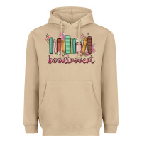 Mushroom booktrovert Heavyweight Hoodie - MaliasSmallBusiness