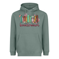 Sage booktrovert Heavyweight Hoodie - MaliasSmallBusiness