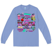 Colony Blue come on teacher lets go party Long Sleeve Tee - AdoDesignShop