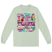 Matcha come on teacher lets go party Long Sleeve Tee - AdoDesignShop