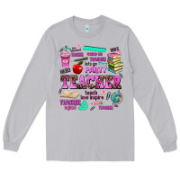 Moon Dust come on teacher lets go party Long Sleeve Tee - AdoDesignShop