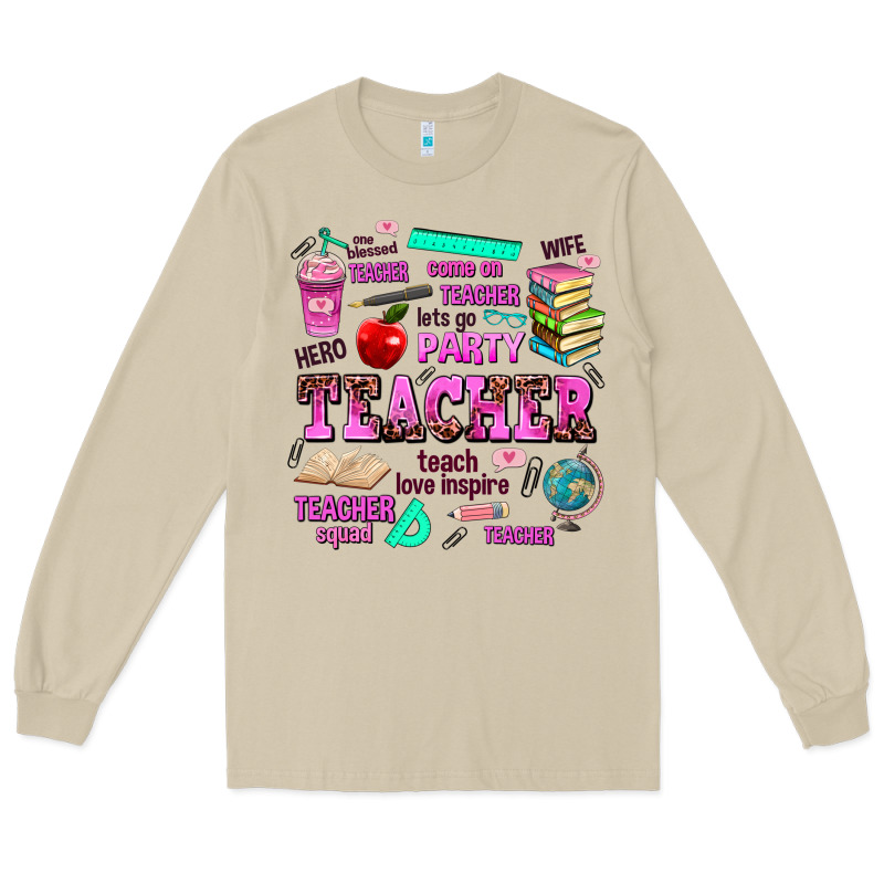 Come On Teacher Lets Go Party Long Sleeve Tee by AdoDesignShop | Teevron