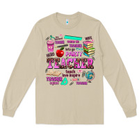 Mushroom come on teacher lets go party Long Sleeve Tee - AdoDesignShop