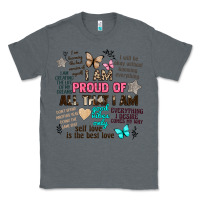 Charcoal Heather i am proud of all that i am Classic Tee - Artiststas