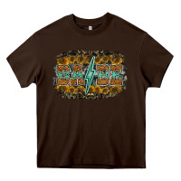 Chocolate Brown babe Heavy Core Tee - RacoonDesign