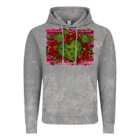 Valentine Cactus Heart With Roses Vintage Hoodie | Teevron
