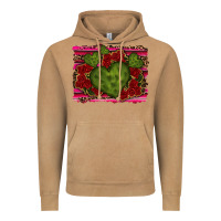 Vintage Camel Valentine Cactus Heart with Roses Vintage Hoodie - RanaPortraitStore