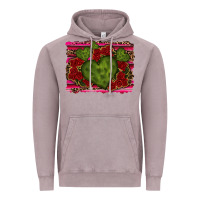 Vintage Zinc Valentine Cactus Heart with Roses Vintage Hoodie - RanaPortraitStore