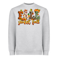 Heather Grey fall sweet fall Heavyweight Sweatshirt - Zillion Design Studio