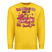 Calorias De Amor No Cuentan Mexican Valentines Day Premium Sweatshirt | Teevron