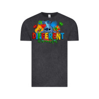 Vintage Black different is beautiful autism stitch Vintage Tee - Zillion Design Studio