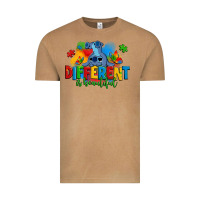 Vintage Camel different is beautiful autism stitch Vintage Tee - Zillion Design Studio