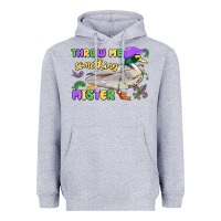 Heather Grey throw me something mister mardi gras duck Heavyweight Hoodie - MaliasSmallBusiness