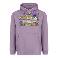 Throw Me Something Mister Mardi Gras Duck Heavyweight Hoodie | Teevron