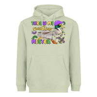 Matcha throw me something mister mardi gras duck Heavyweight Hoodie - MaliasSmallBusiness