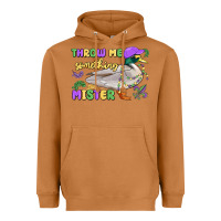Meerkat throw me something mister mardi gras duck Heavyweight Hoodie - MaliasSmallBusiness