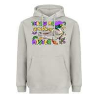Moon Dust throw me something mister mardi gras duck Heavyweight Hoodie - MaliasSmallBusiness