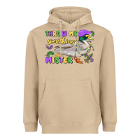 Mushroom throw me something mister mardi gras duck Heavyweight Hoodie - MaliasSmallBusiness