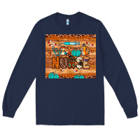 Navy nurse fall Long Sleeve Tee - JahusDesignShop