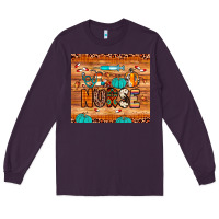 Plum nurse fall Long Sleeve Tee - JahusDesignShop