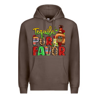 Coffee tequila por favor Premium Hoodie - LillyAllenDesigns