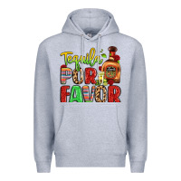 Heather Grey tequila por favor Premium Hoodie - LillyAllenDesigns