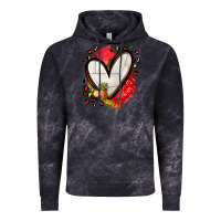 Cloud Black fruits and volleyball heart Vintage Hoodie - Zillion Design Studio