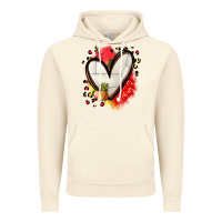 Vintage Artic fruits and volleyball heart Vintage Hoodie - Zillion Design Studio