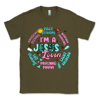 Army Green i'm a jesus lovin' Classic Tee - Artiststas