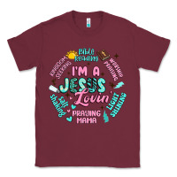 Burgundy i'm a jesus lovin' Classic Tee - Artiststas