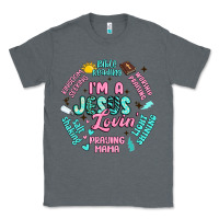 Charcoal Heather i'm a jesus lovin' Classic Tee - Artiststas