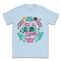 Dusty Blue i'm a jesus lovin' Classic Tee - Artiststas
