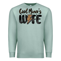Seafoam cool miner s wife Premium Sweatshirt - MaliasSmallBusiness