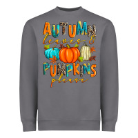 Storm autumn leaves and pumpkins please Heavyweight Sweatshirt - Zillion Design Studio