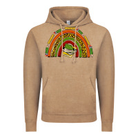 Black History Teacher Rainbow Vintage Hoodie | Teevron