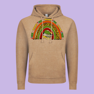 Black History Teacher Rainbow Vintage Hoodie Designed By Texasbilliewilder