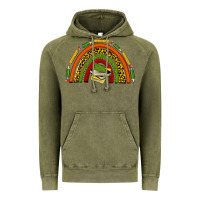 Vintage Olive black history teacher rainbow Vintage Hoodie - texasbilliewilder