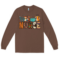 Chestnut nurse fall Long Sleeve Tee - JahusDesignShop