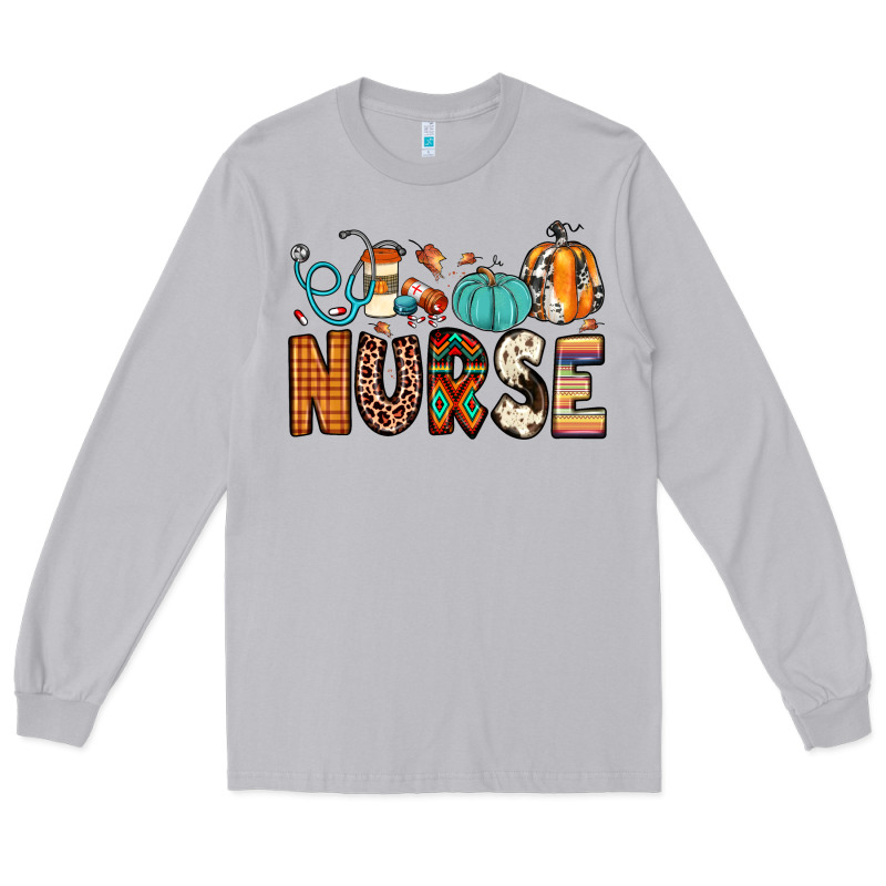 Nurse Fall Long Sleeve Tee by JahusDesignShop | Teevron