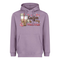 Lavender coffee is my valentine Heavyweight Hoodie - MaliasSmallBusiness