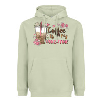 Matcha coffee is my valentine Heavyweight Hoodie - MaliasSmallBusiness