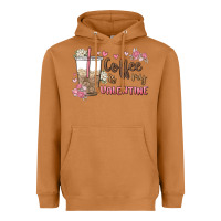 Meerkat coffee is my valentine Heavyweight Hoodie - MaliasSmallBusiness