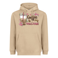 Mushroom coffee is my valentine Heavyweight Hoodie - MaliasSmallBusiness
