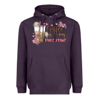 Plum coffee is my valentine Heavyweight Hoodie - MaliasSmallBusiness
