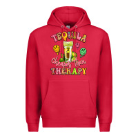 Cardinal tequila cheaper than therapy Premium Hoodie - LillyAllenDesigns