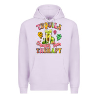 Lilac tequila cheaper than therapy Premium Hoodie - LillyAllenDesigns