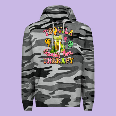 Tequila Cheaper Than Therapy Premium Hoodie Designed By Lillyallendesigns