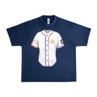 Navy softball uniform fa element Urban Heavy Tee - FaDigitalArtStudio